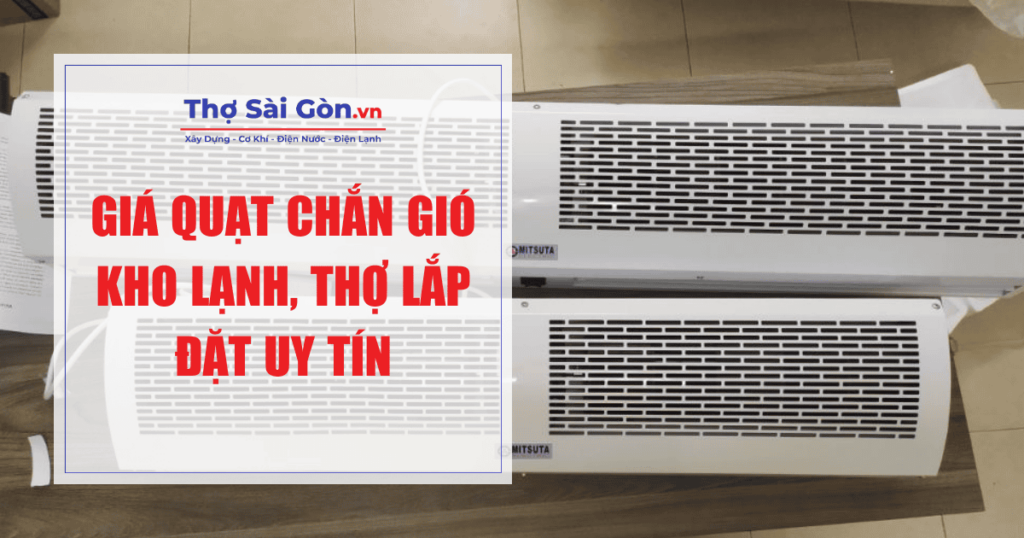 quạt chắn gió kho lạnh