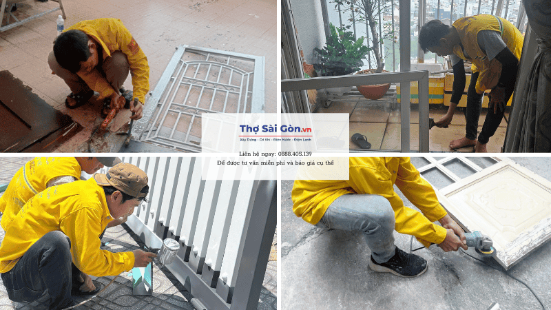 Thợ sơn cửa sắt tại quận Bình Thạnh uy tín, nhanh chóng 3 Các dịch vụ sơn cửa sắt liên quan tại quận Bình Thạnh