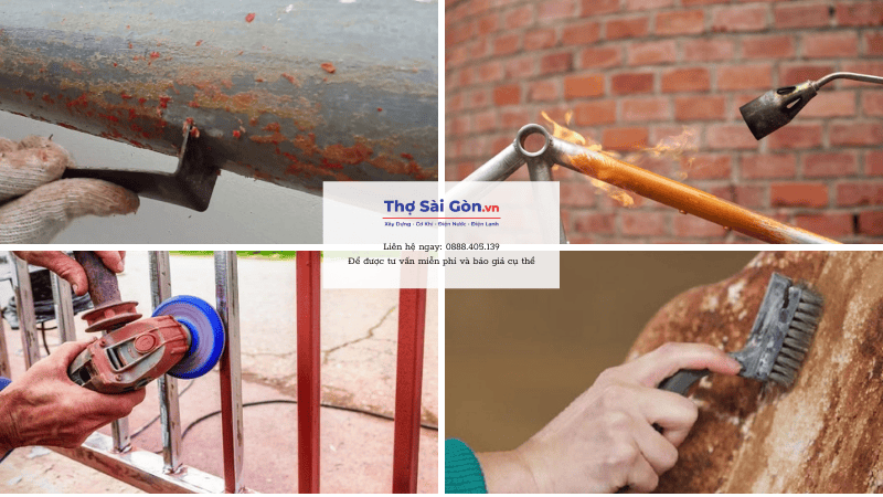 Cách cạo sơn cửa sắt nhanh chóng