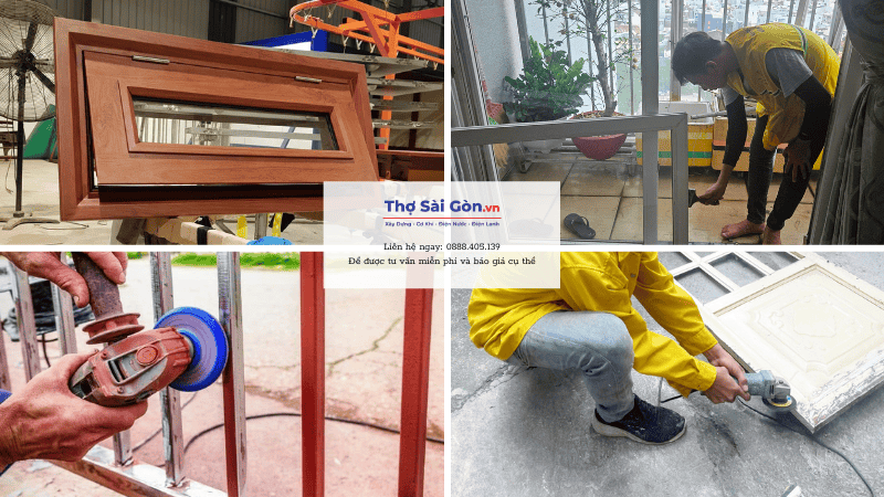 Quy trình thi công sơn cửa sắt