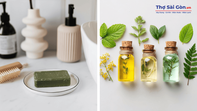 Cách khử mùi sơn cửa sắt nhanh chóng, hiệu quả và an toàn 10 Xà bông thơm hoặc tinh dầu