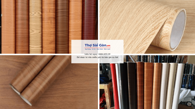 Các mẫu giấy dán tường vân gỗ đẹp nhất