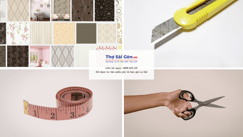 Chuẩn bị dụng cụ và vật liệu cần thiết trước khi thi công