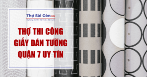 thi công giấy dán tường quận 7