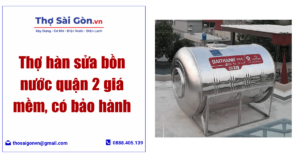 sửa bồn nước quận 2