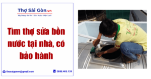 thợ sửa bồn nước