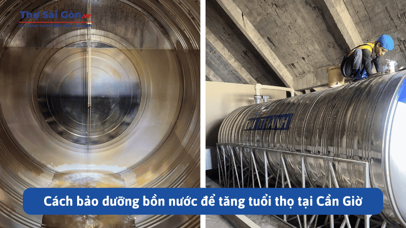 Sửa Bồn Nước Huyện Cần Giờ – Uy Tín, Giá Rẻ, Thợ Đến Tận Nơi Nhanh Chóng 6 Cách bảo dưỡng bồn nước để tăng tuổi thọ tại Cần Giờ