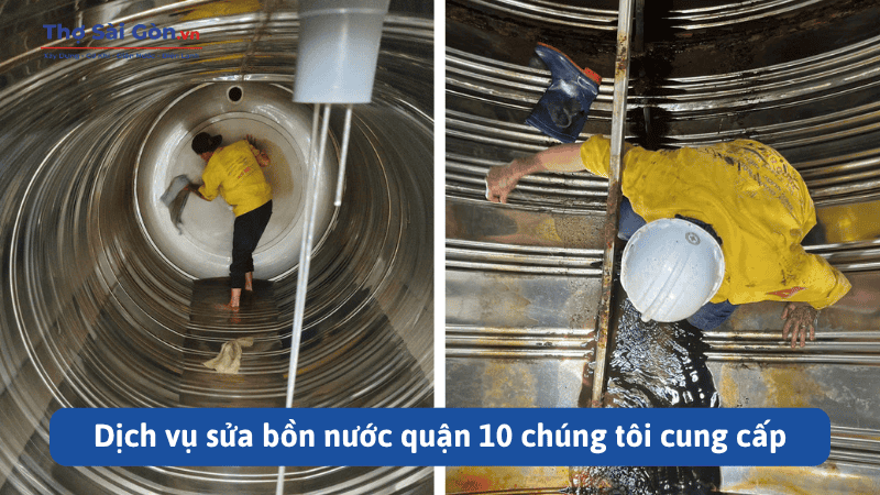 Dịch vụ sửa bồn nước quận 10