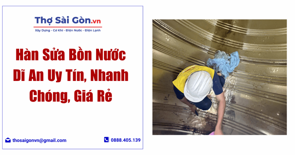 Sửa Bồn Nước Dĩ An