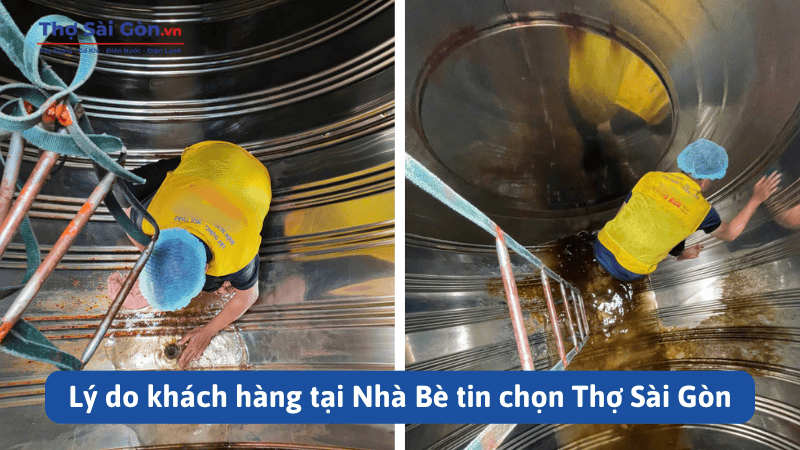 Lý do khách hàng tại Nhà Bè tin chọn Thợ Sài Gòn
