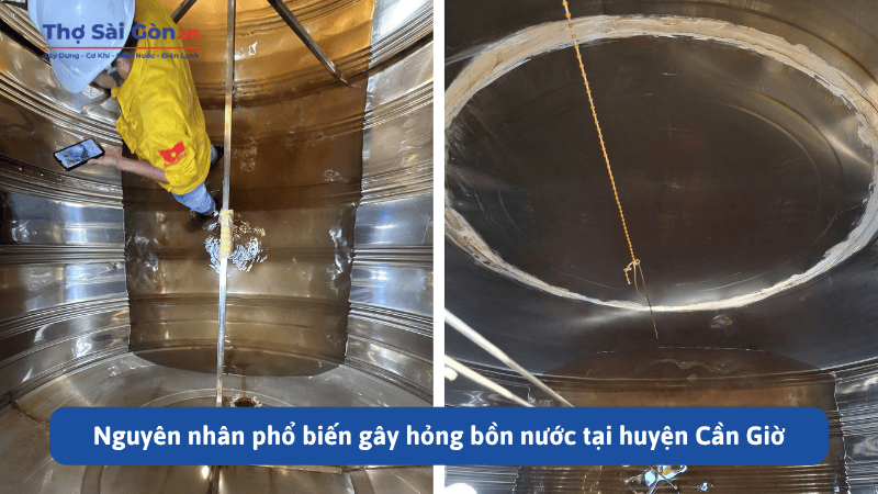 Sửa Bồn Nước Huyện Cần Giờ – Uy Tín, Giá Rẻ, Thợ Đến Tận Nơi Nhanh Chóng 3 Nguyên nhân phổ biến gây hỏng bồn nước tại huyện Cần Giờ