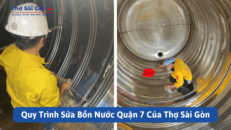 Quy Trình Sửa Bồn Nước Quận 7