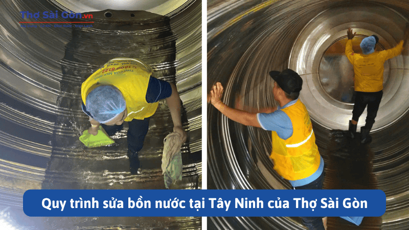 Quy trình sửa bồn nước tại Tây Ninh