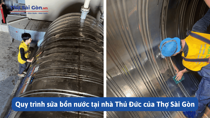 Sửa Bồn Nước Thủ Đức Nhanh Chóng, Dịch Vụ Uy Tín 3 Quy trình sửa bồn nước tại nhà Thủ Đức của Thợ Sài Gòn