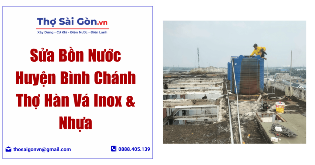 Sửa Bồn Nước Huyện Bình Chánh