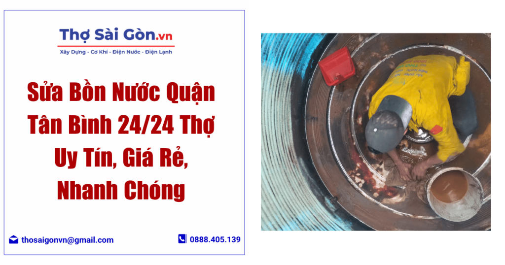 Sửa Bồn Nước Quận Tân Bình