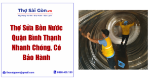 Sửa Bồn Nước Quận Bình Thạnh
