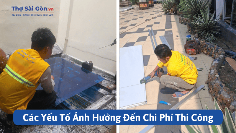 Thi Công Giếng Trời Tại Quận 1 – Báo Giá Trọn Gói 4 Các Yếu Tố Ảnh Hưởng Đến Chi Phí Thi Công