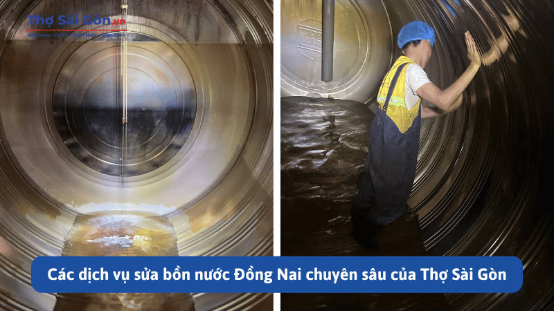 Các dịch vụ sửa bồn nước Đồng Nai