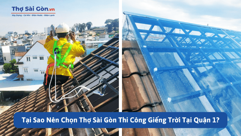 Thi Công Giếng Trời Tại Quận 1 – Báo Giá Trọn Gói 5 Tại Sao Nên Chọn Thợ Sài Gòn Thi Công Giếng Trời Tại Quận 1?
