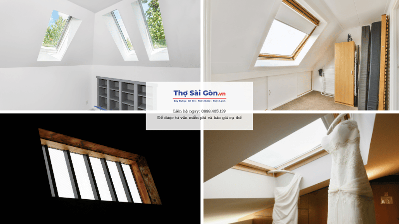 Các Loại Giếng Trời Thợ Sài Gòn Thi Công Tại Hóc Môn