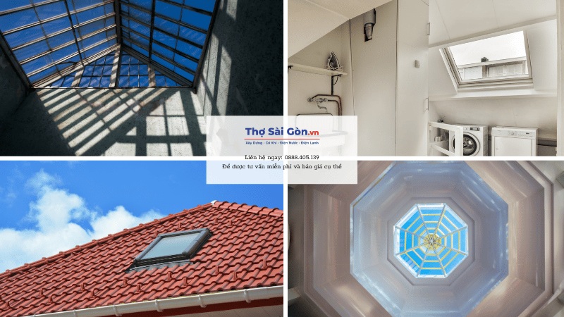 Các loại giếng trời phổ biến tại Cần Giờ