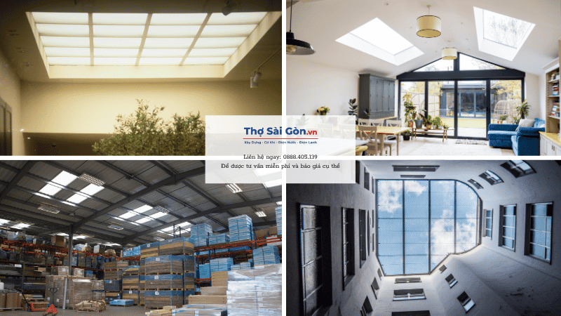 Thi Công Giếng Trời Tại Quận 9 – Báo Giá Trọn Gói 2 Các loại giếng trời thi công phổ biến tại quận 9