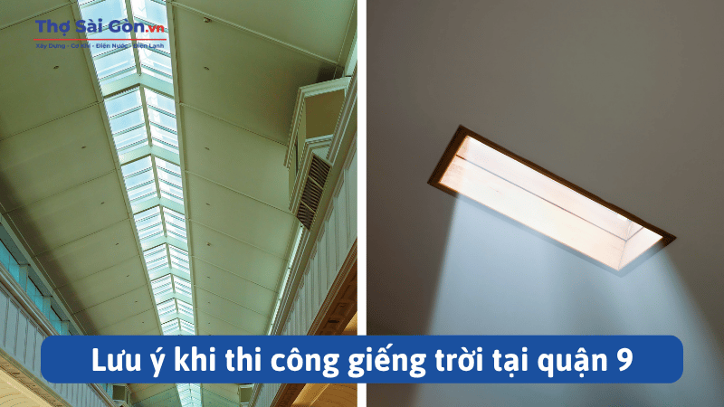 Thi Công Giếng Trời Tại Quận 9 – Báo Giá Trọn Gói 4 Lưu ý khi thi công giếng trời tại quận 9