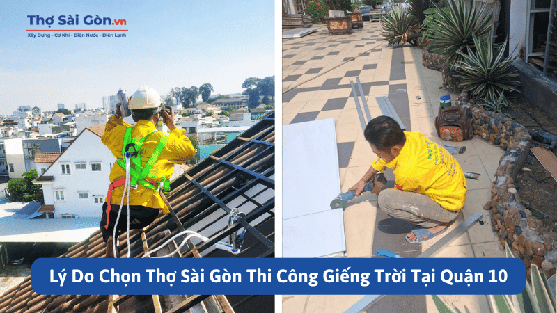 Thi Công Giếng Trời Tại Quận 10 – Báo Giá Trọn Gói 4 Lý Do Chọn Thợ Sài Gòn Thi Công Giếng Trời Tại Quận 10