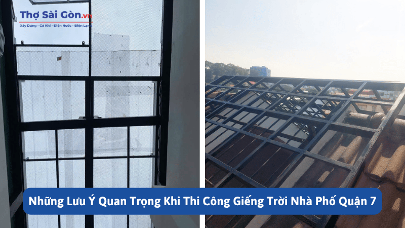 Thi Công Giếng Trời Tại Quận 7 – Báo Giá Trọn Gói 4 Những Lưu Ý Quan Trọng Khi Thi Công Giếng Trời Nhà Phố Quận 7