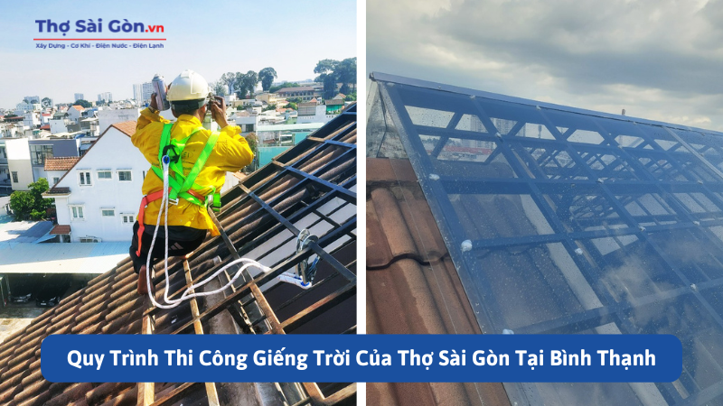 Thi Công Giếng Trời Tại Quận Bình Thạnh – Báo Giá Trọn Gói 3 Quy Trình Thi Công Giếng Trời Của Thợ Sài Gòn Tại Bình Thạnh