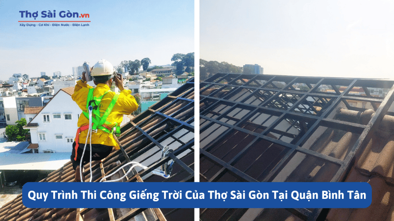 Thi Công Giếng Trời Tại Quận Bình Tân – Báo Giá Miễn Phí 3 Quy Trình Thi Công Giếng Trời Của Thợ Sài Gòn Tại Quận Bình Tân