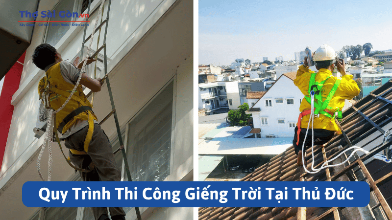 Thi Công Giếng Trời Tại Thủ Đức Uy Tín, Thiết Kế Đẹp, Báo Giá Rõ Ràng 4 Quy Trình Thi Công Giếng Trời Tại Thủ Đức