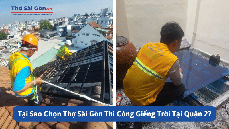 Thi Công Giếng Trời Tại Quận 2 – Báo Giá Trọn Gói 6 Tại Sao Chọn Thợ Sài Gòn Thi Công Giếng Trời Tại Quận 2?