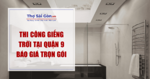 Thi Công Giếng Trời Tại Quận 9