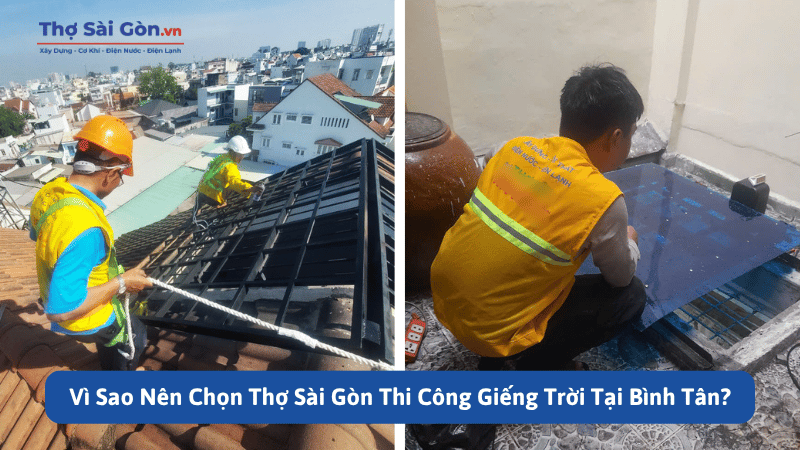 Thi Công Giếng Trời Tại Quận Bình Tân – Báo Giá Miễn Phí 4 Vì Sao Nên Chọn Thợ Sài Gòn Thi Công Giếng Trời Tại Bình Tân?