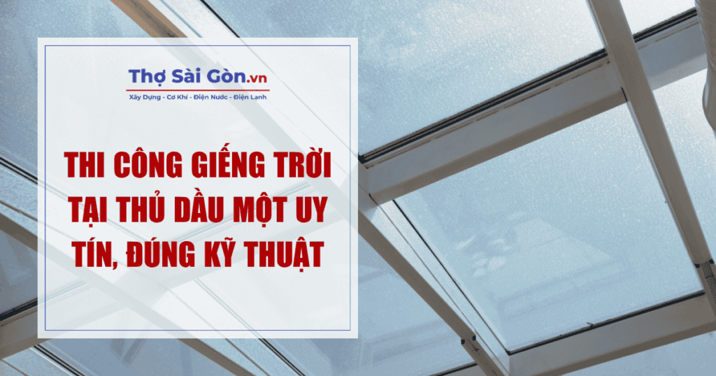 Thi Công Giếng Trời Tại Thủ Dầu Một – Uy Tín, Đúng Kỹ Thuật 1 Thi Công Giếng Trời Tại Thủ Dầu Một