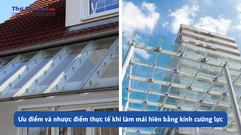 Làm mái hiên bằng kính cường lực: Hướng dẫn chi tiết cho chủ nhà 2
