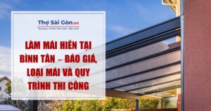 Làm Mái Hiên Tại Bình Tân