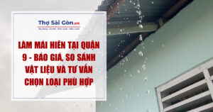 Làm Mái Hiên Tại Quận 9