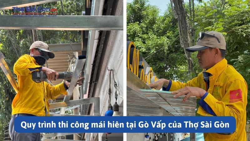 Làm Mái Hiên Tại Gò Vấp Giá Bao Nhiêu? Bảng Giá Và Quy Trình Thi Công 3 Quy trình thi công mái hiên tại Gò Vấp