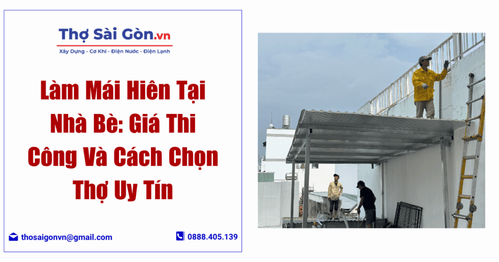 Làm Mái Hiên Tại Nhà Bè: Giá Thi Công Và Cách Chọn Thợ Uy Tín 1 Làm Mái Hiên Tại Nhà Bè