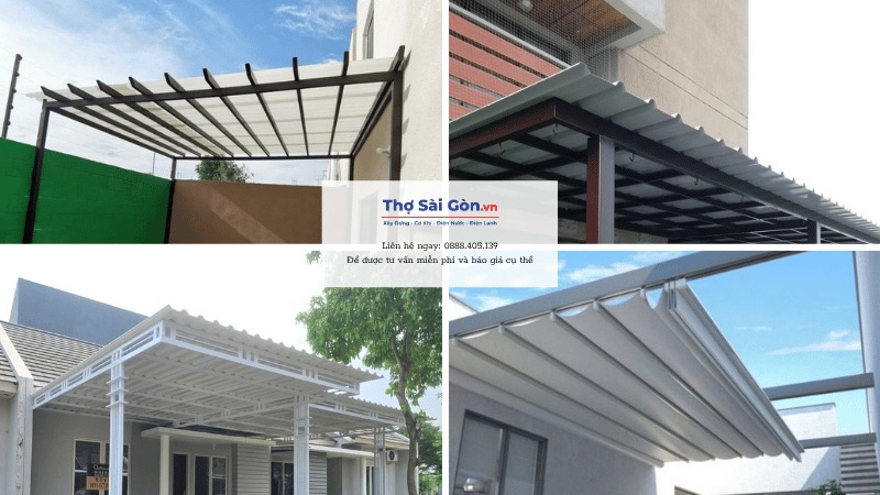Làm Mái Hiên Tại Nhà Bè: Giá Thi Công Và Cách Chọn Thợ Uy Tín 2 Yếu tố nào ảnh hưởng đến chi phí làm mái hiên?